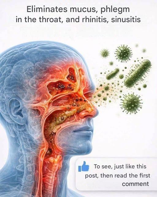 Getting rid of mucus, phlegm in the throat and nose, and rhinitis: home remedies