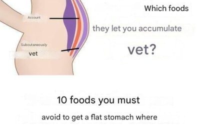 10 foods you must avoid to get the flat stomach you’ve always dreamed of