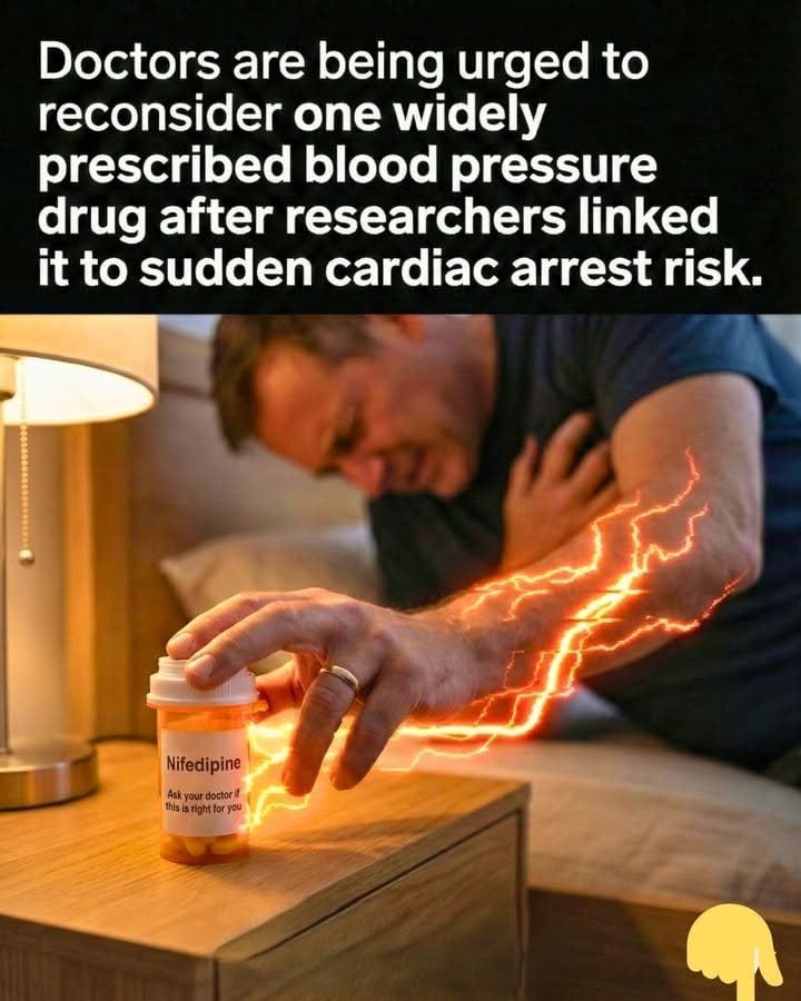 A new study suggests one of the most commonly prescribed blood pressure drugs may carry a cardiac arrest risk — particularly at higher doses — that most patients were never warned about. Find out which one in the first comment.…👇1st💬