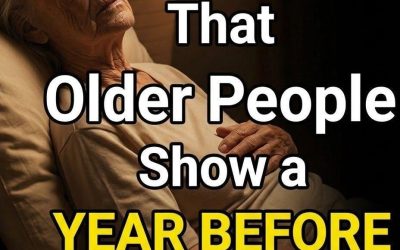 5 signs that an elderly person may be in their last year of life. Subtle wa:rnings you shouldn’t ignore! Check 1st comment