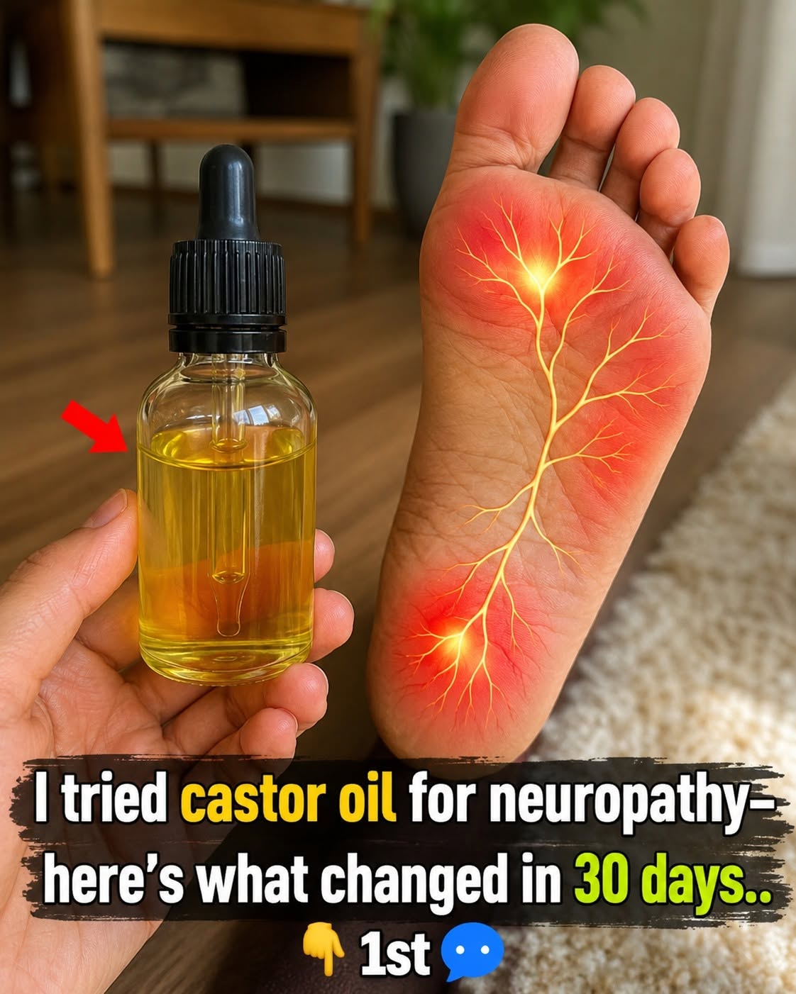 Castor Oil for Nerve Pain: My Shocking 30-Day Results You Need to See