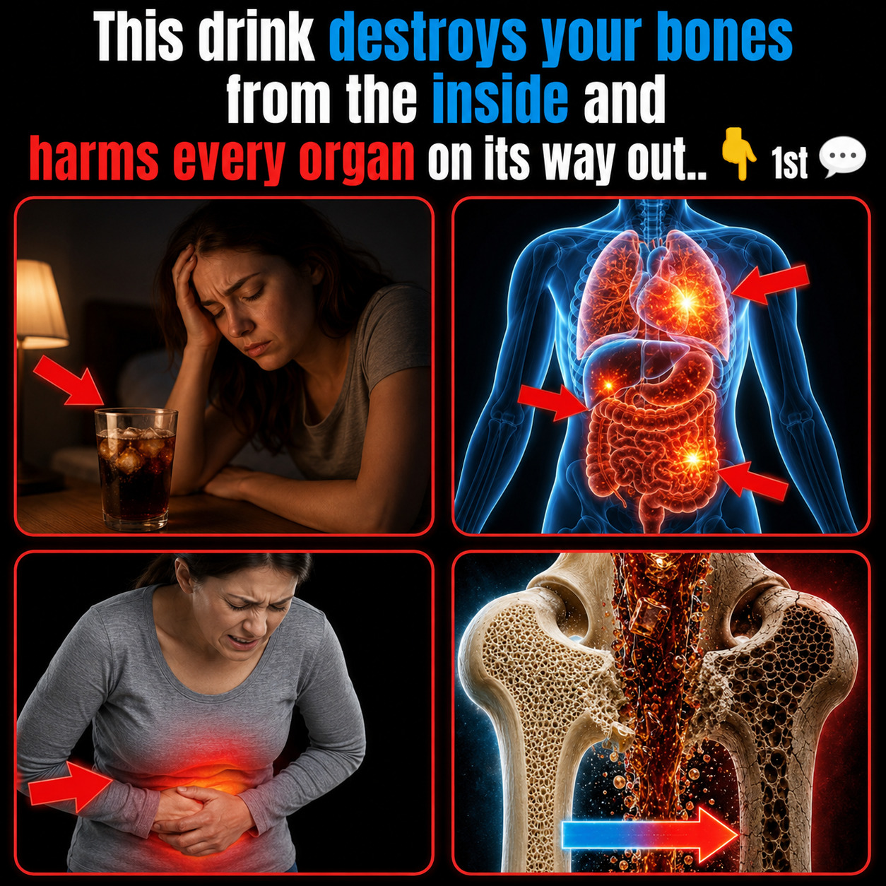 This Drink Destroys Your Bones from the Inside and Harms Every Organ on Its Way Out