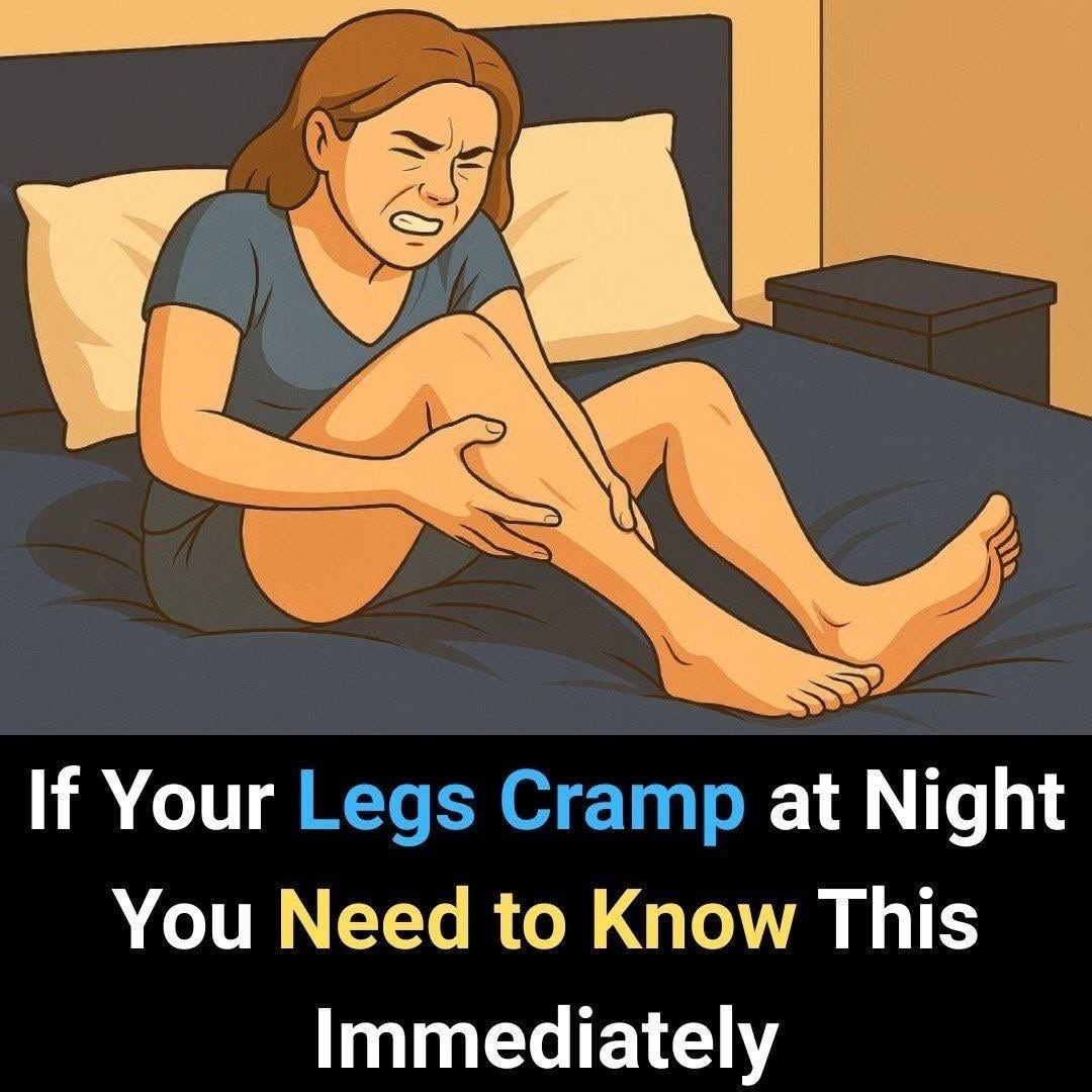 If Your Legs Cramp at Night You Need to Know This Immediately: Not everyone knows