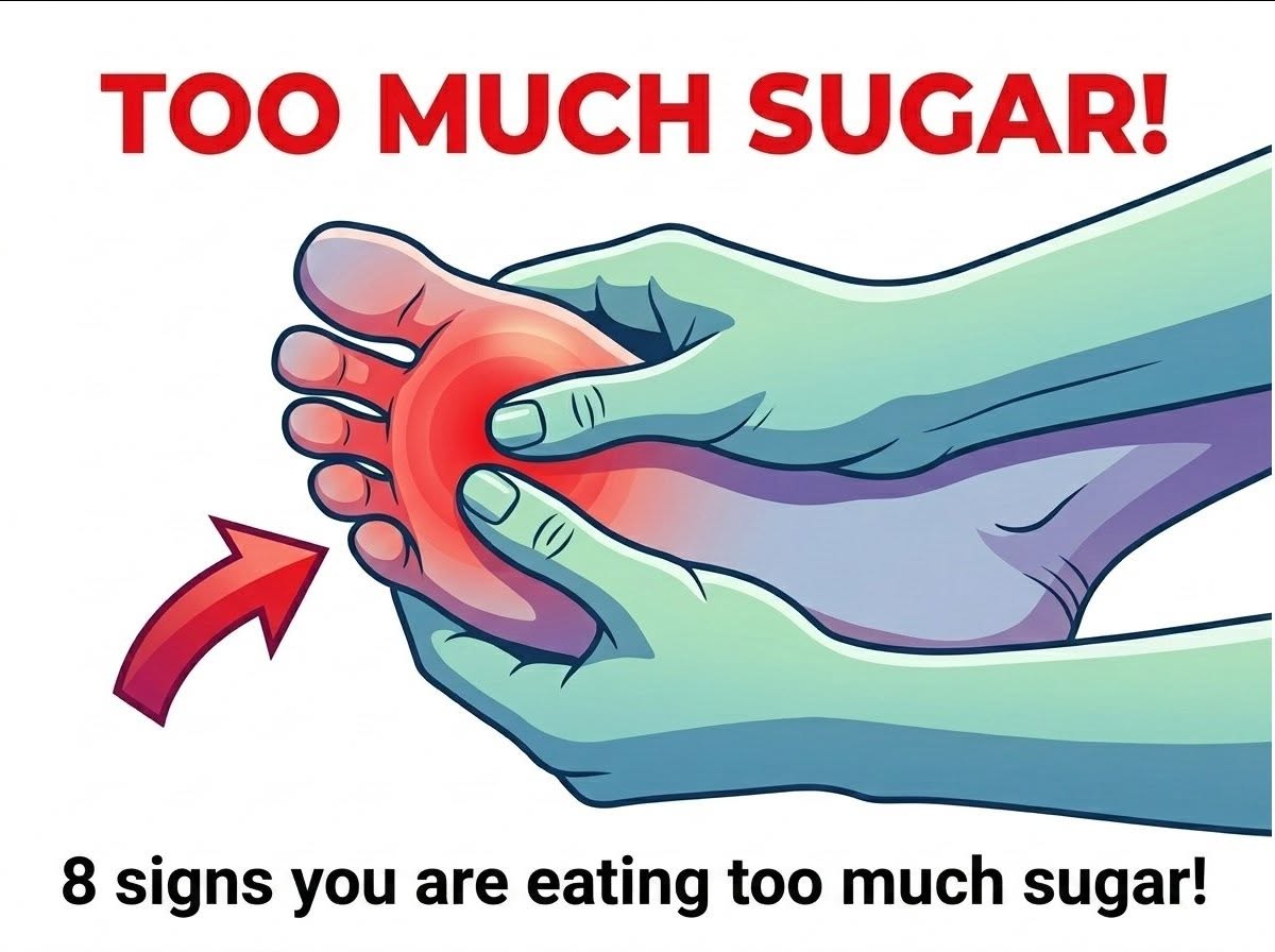 8 Hidden Signs You’re Eating Way Too Much Sugar (Without Even Realizing It)